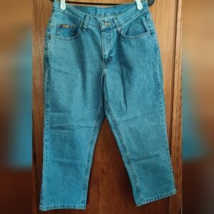 Women's Straight Leg Blue Jeans